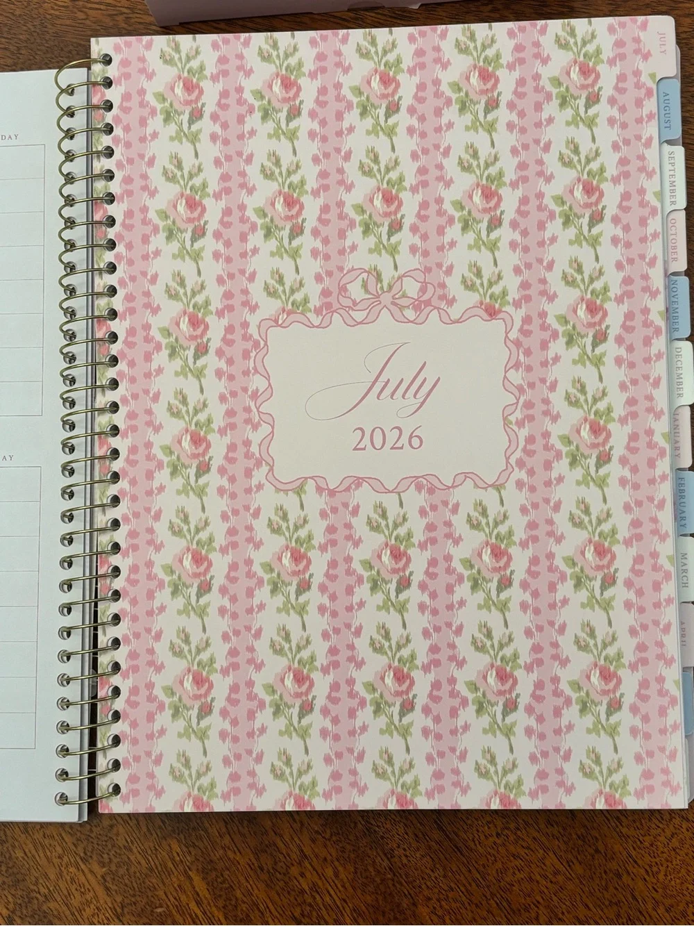 LoveShackFancy spiral bound